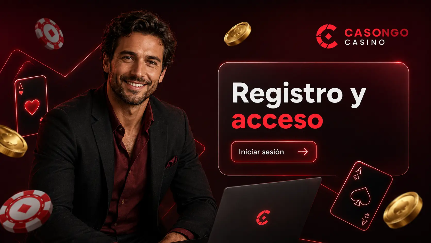 Proceso de registro y acceso a la cuenta